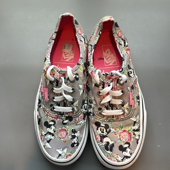 RARE Vans Disney x Minnie Mouse Digi Rose, Size 6.5 - Picture 3 of 5